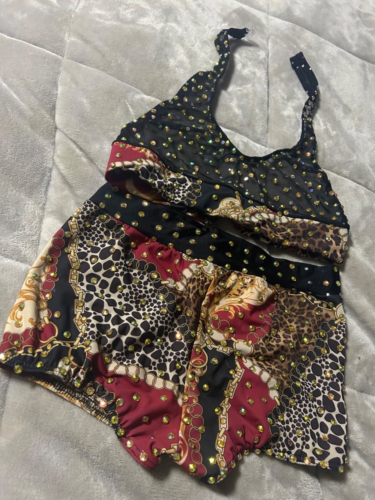 OS Exotic dancewear set
