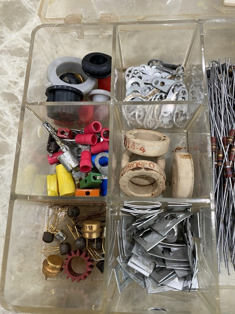 Vintage Lot Of Assorted Capacitors