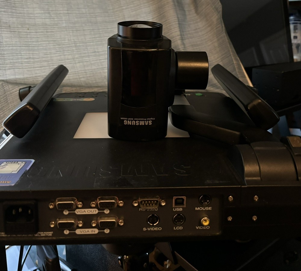 Samsung SDP-950R Digital Presenter Overhead Projector Document Camera Working