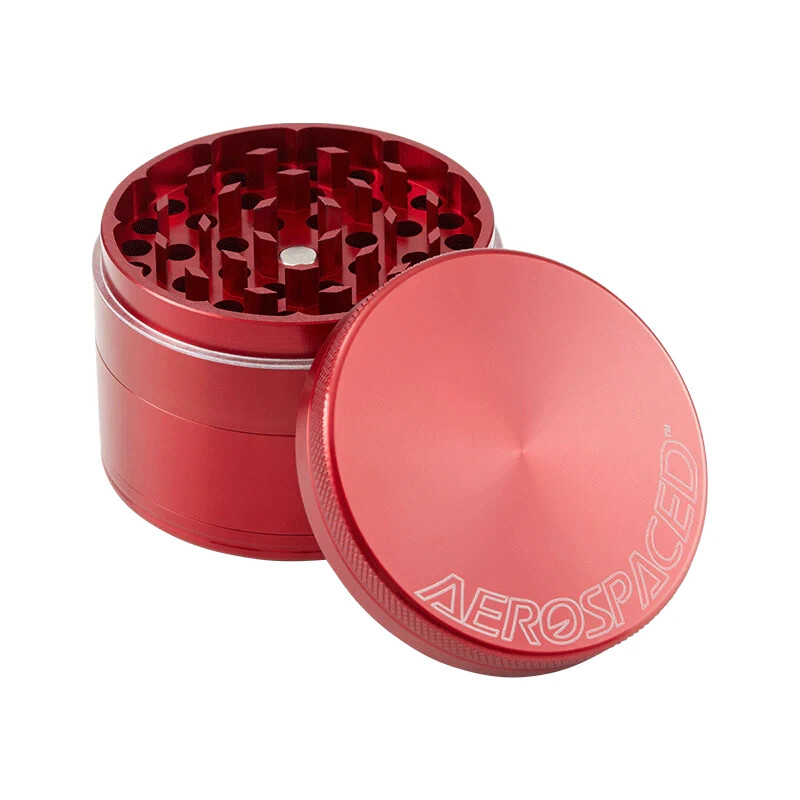 2.0" AEROSPACED  4 Piece Grinder (Red)