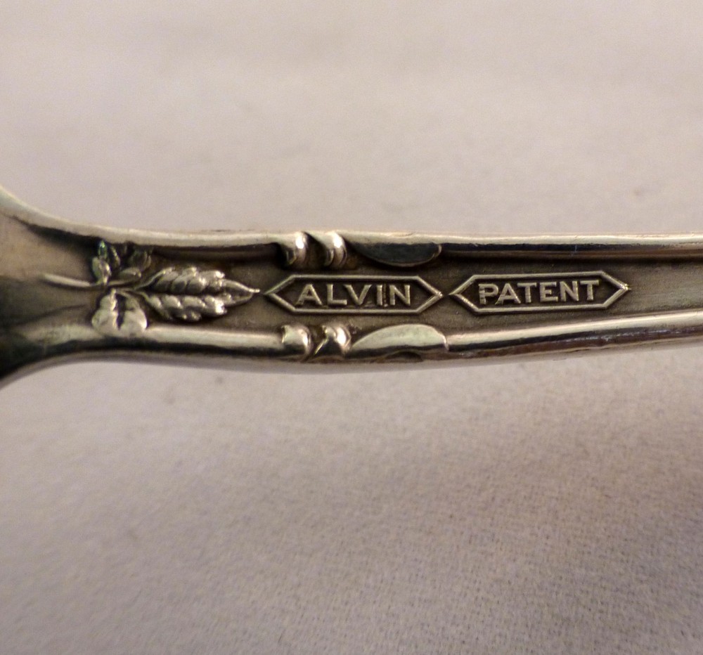 Brides Bouquet-Alvin Silverplate Lettuce Fork