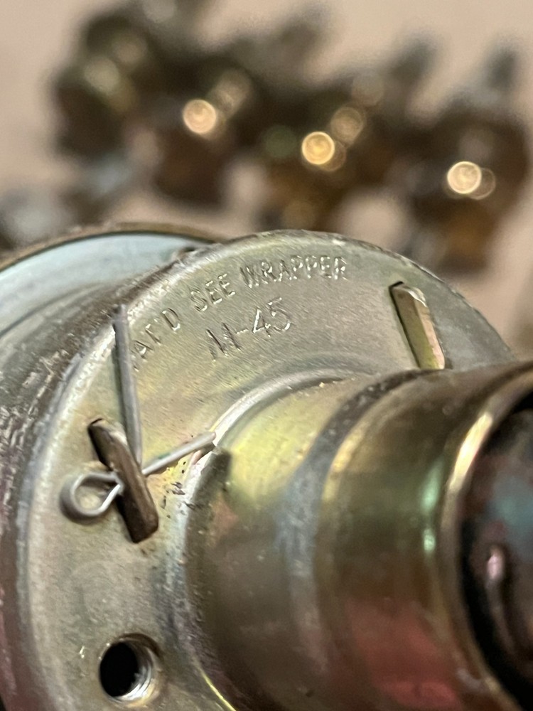 Vintage Schlange M45 Door Knobs