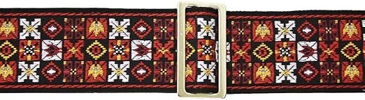 D’Andrea ACE Vintage Collection Guitar Strap – Adjustable Retro Design