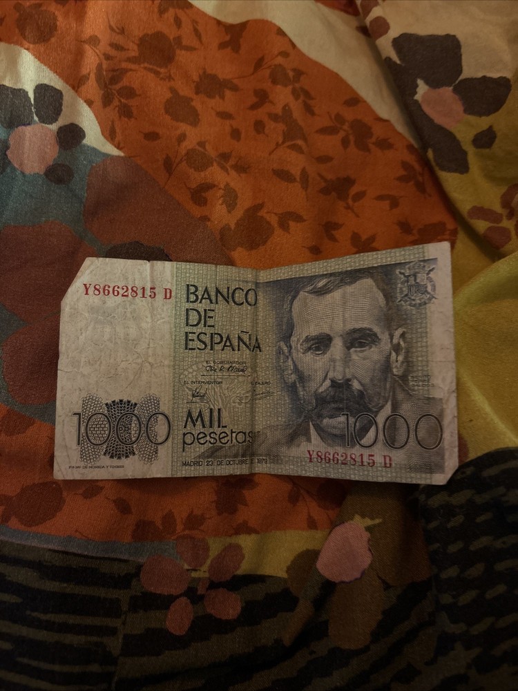 Banco de Espana 1000 Pesetas
