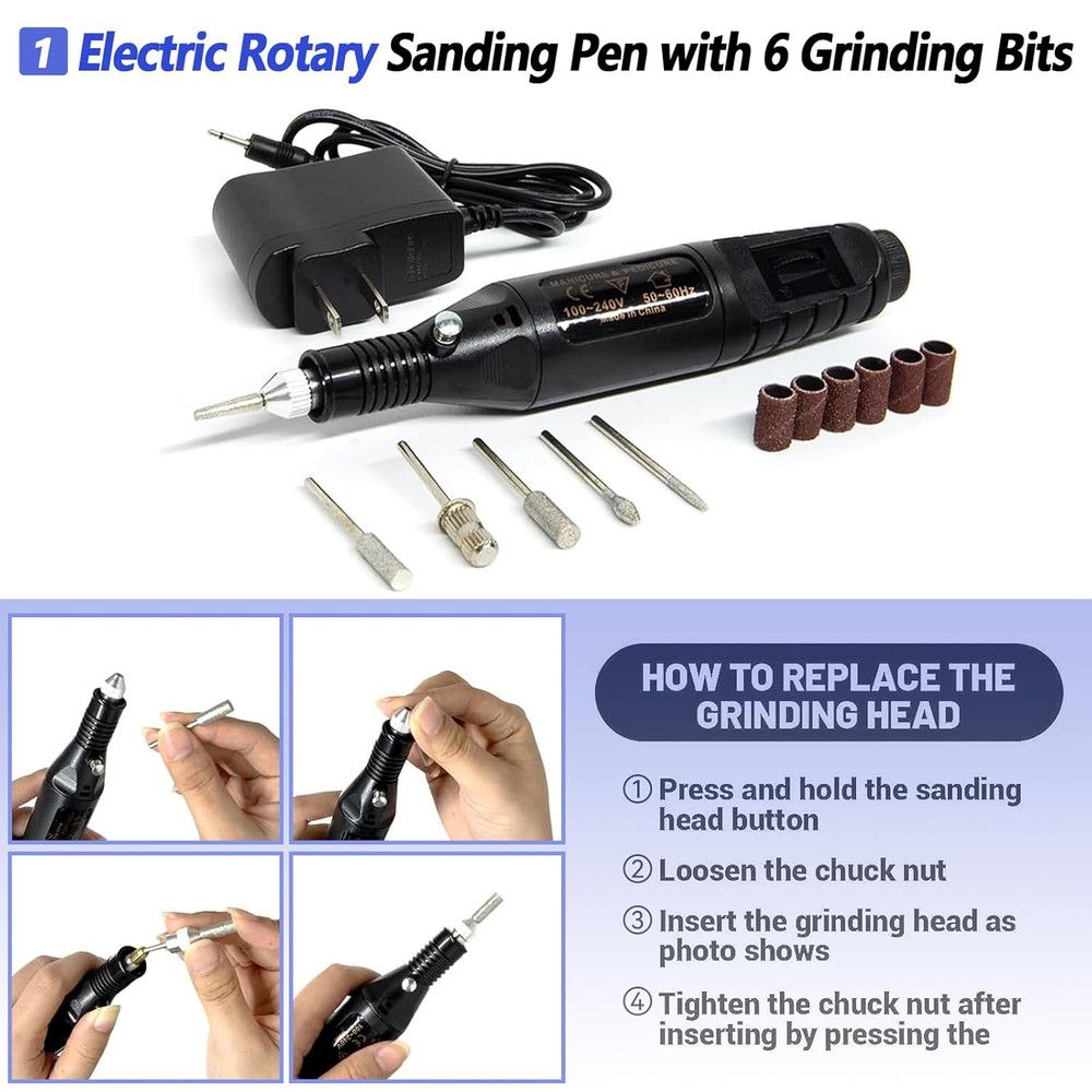 262-Piece 3D Printer Tool Set with Bag - Complete Model Tool Kit