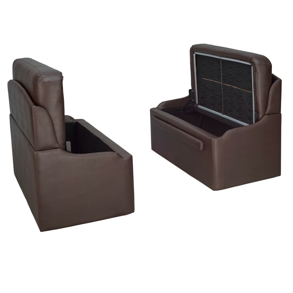 36" RV Dinette Booth Seating Dining Seats with Storage Convert To Bed