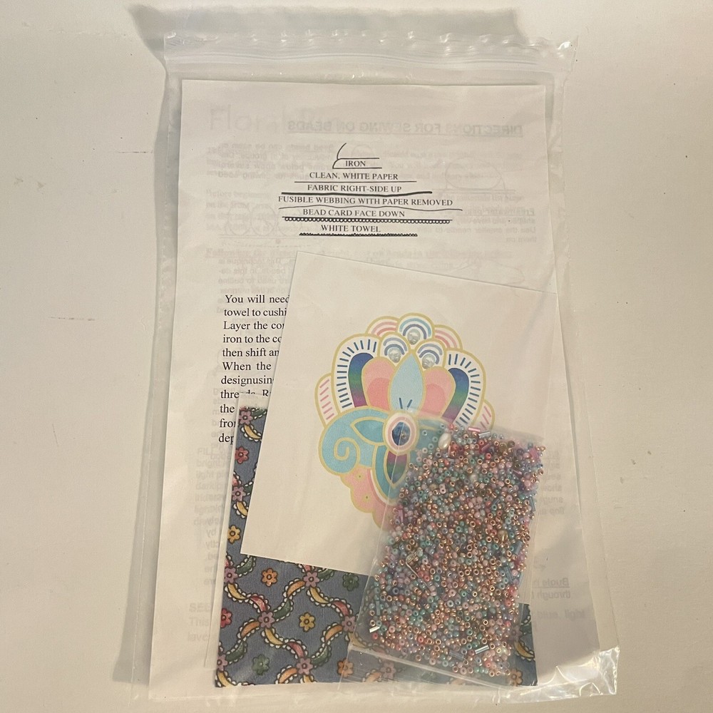 Ann Benson Floral Pin Bead Kit #B012