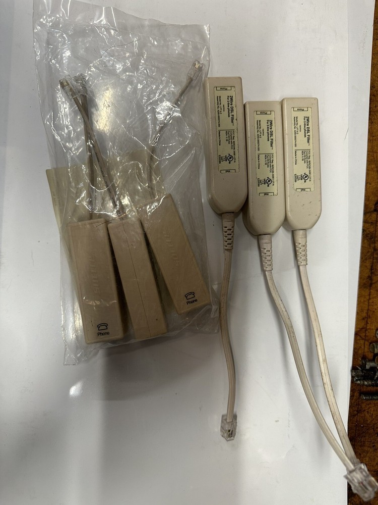 DSL LINE FILTER KIT 6 High Speed Internet in line filters