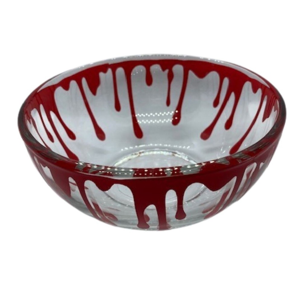 Bloody Glass Candy Dish
