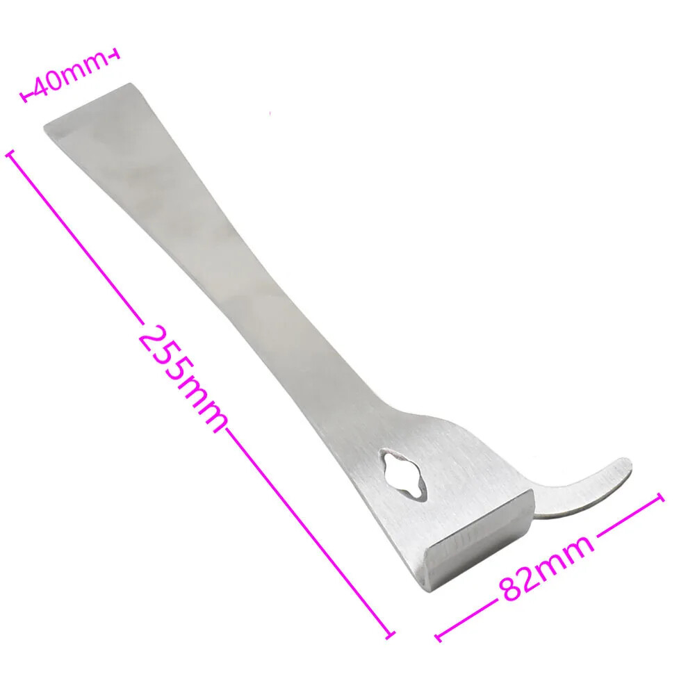 Beekeeping Hive Tool Hive Scraper Stainless Steel Bee Hive Hook Scraper