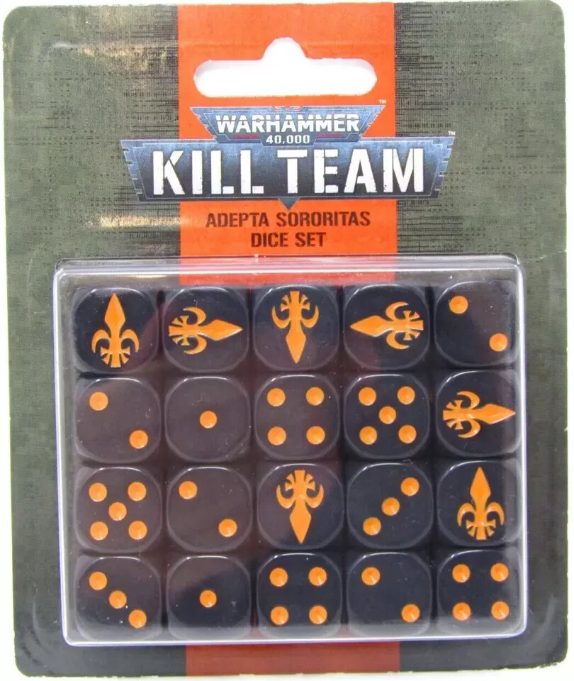 Warhammer 40k Kill Team Adepta Sororitas Dice Set