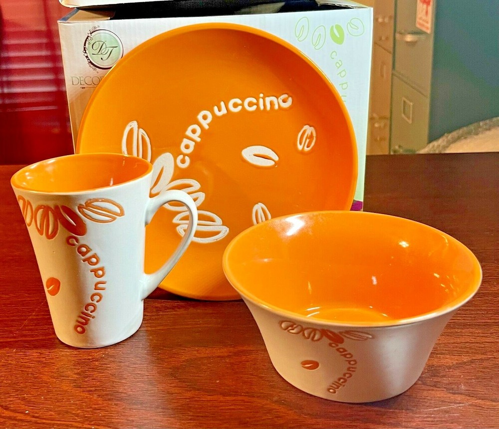 Decorating Touch 3 Pcs Dinnerware Set Fiesta colors