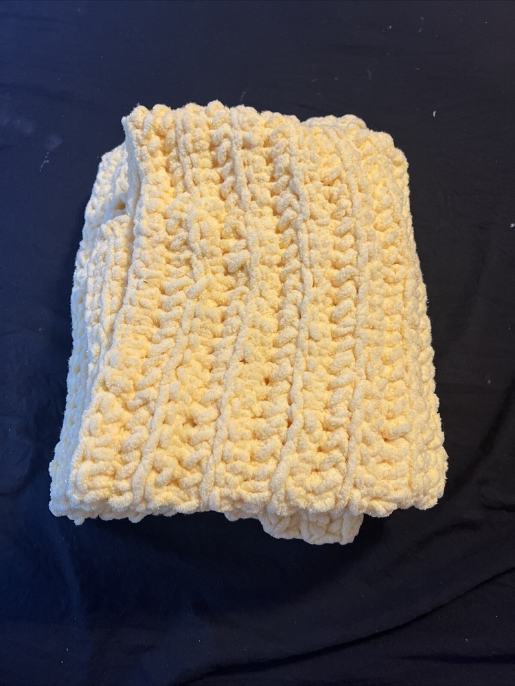 Sparkle Crochet Baby Blanket Handmade