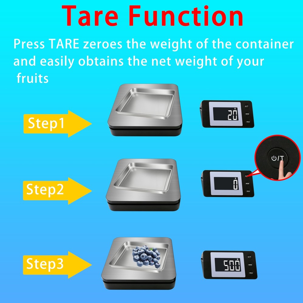 Shipping Scale 110 LB Digital Postage Scale Wireless LCD Display Postal Scale...
