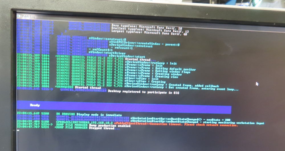 Quantel IQ Broadcast Video Editing and Colour Grading System