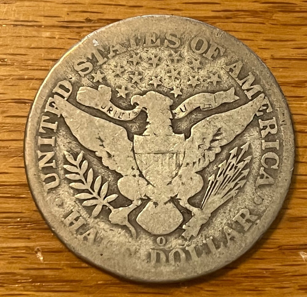 1897-o Barber Half Dollar , good