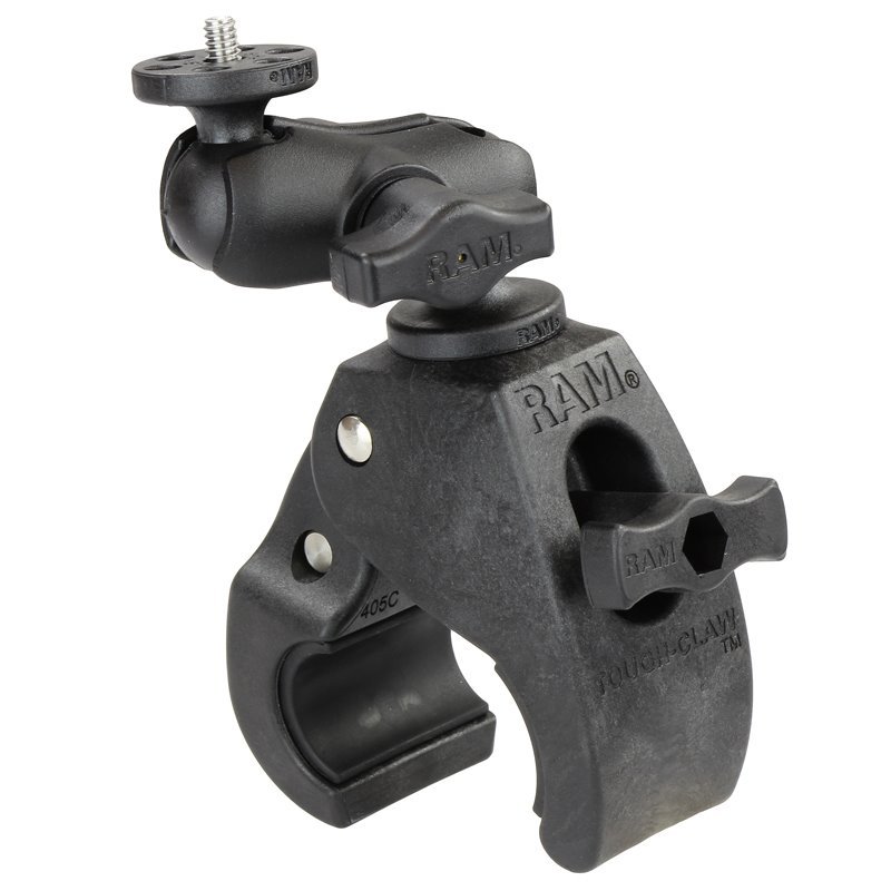 RAM Medium Tough-Claw Short Arm Rail Mount with 1/4"-20 Threaded Camera Adapter