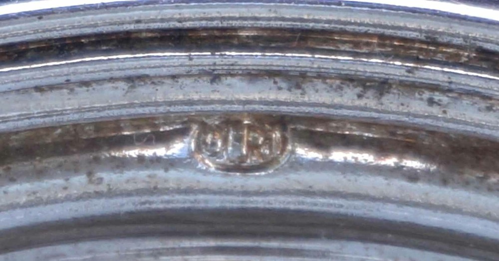French Jam Condiment Lidded Serving Dish Silverplate Cut Crystal