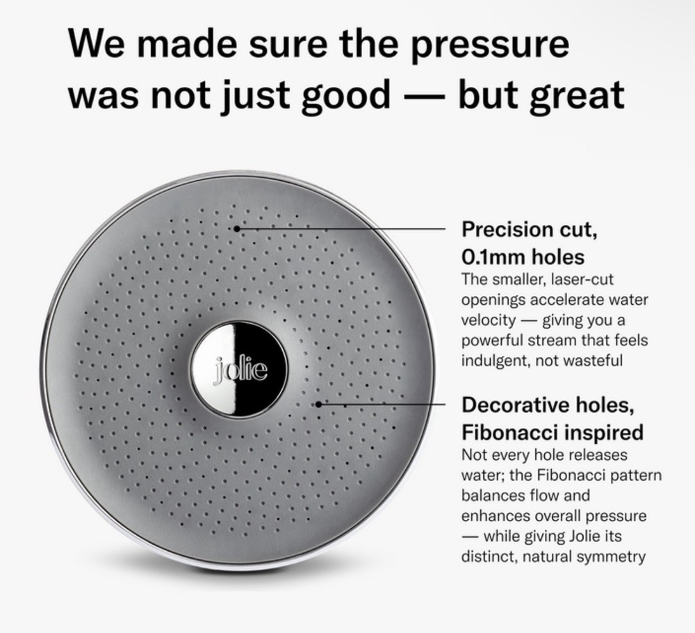 Jolie Filtered Shower Head
