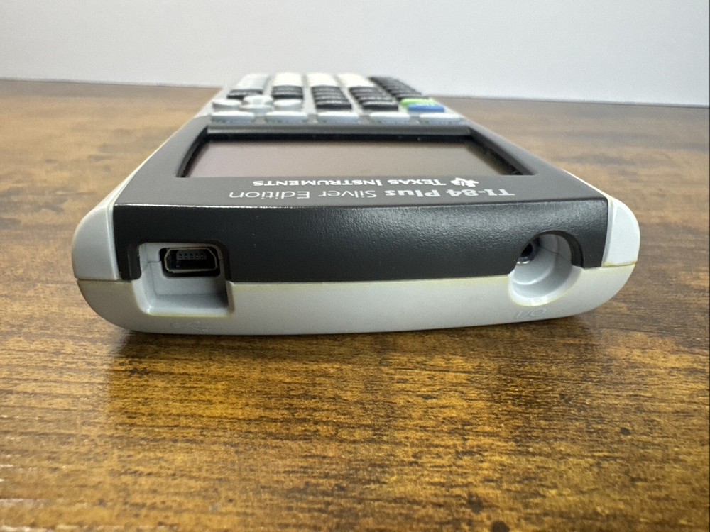 Texas Instruments TI-84 Plus Graphing Calculator - Silver