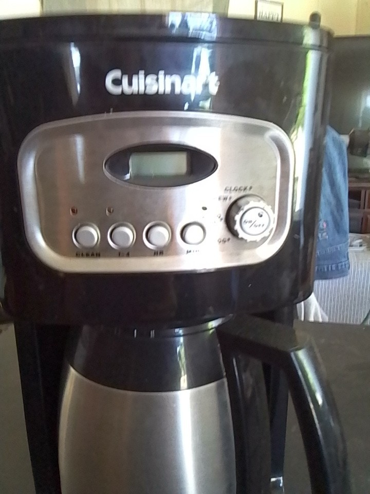 Cuisinart DCC-1150BK 10-Cup Programmable Thermal Coffee Maker - Black