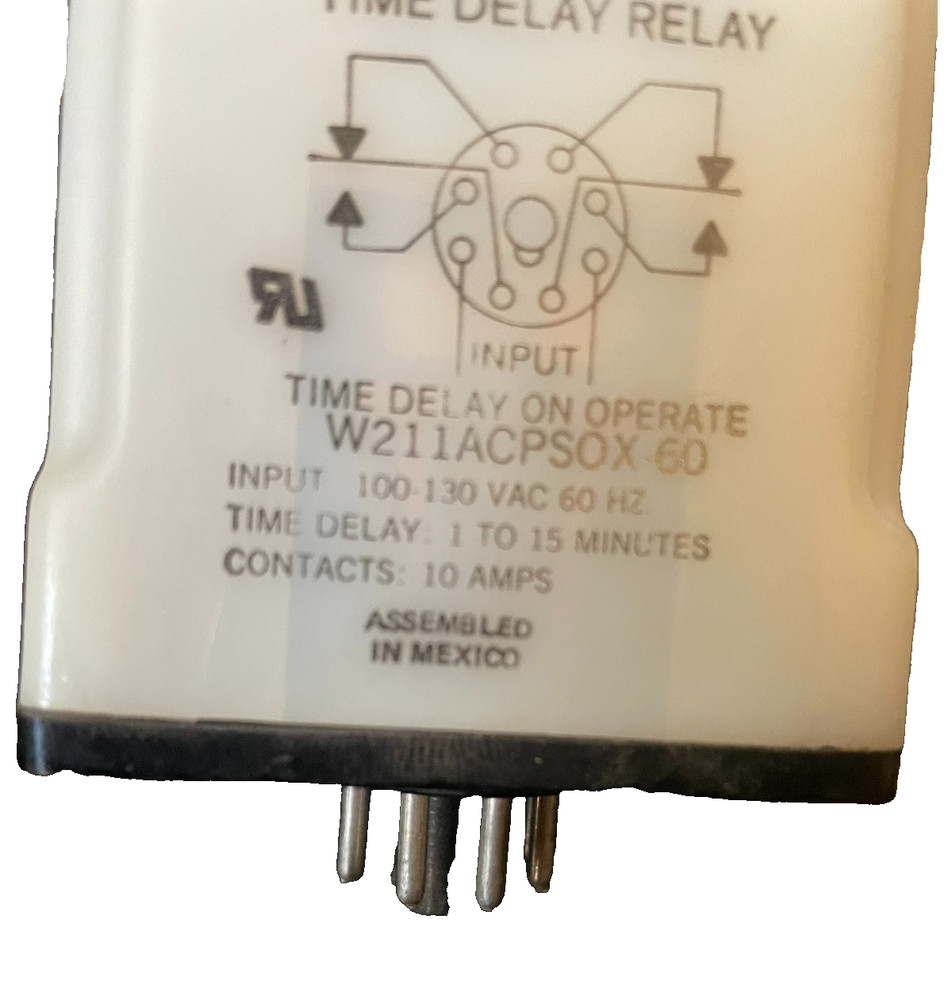 Magnecraft W211ACPSOX-60 Solid State Time Delay 8 Pin 100/130 VAC