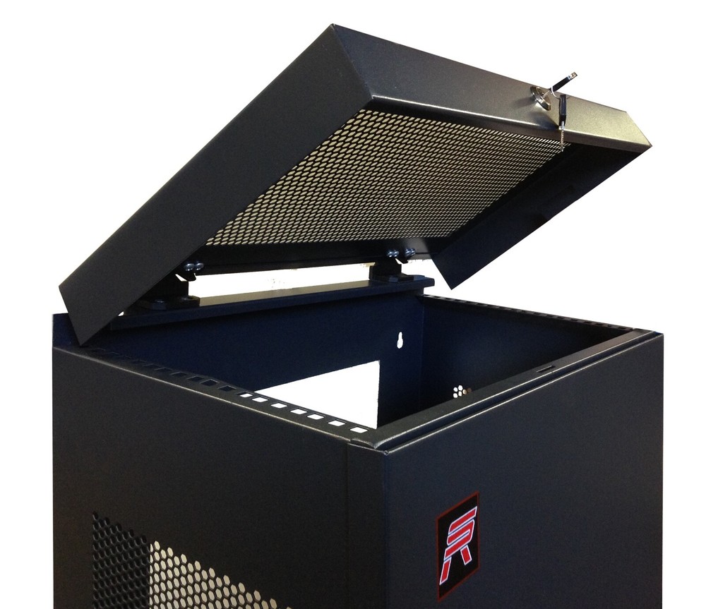 6U 35" Depth Server Rack Cabinet Unique Compact Solution! FITS MOST SERVERS