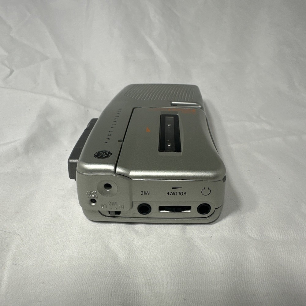 GE 35383 Handheld Cassette Voice Recorder, Tested
