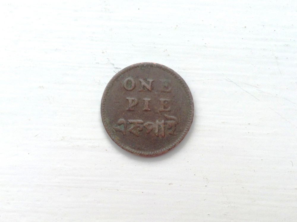 British India - ONE PIE Coin - 1830s