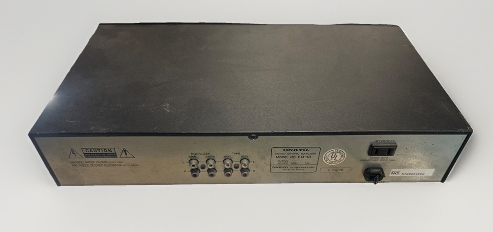 Onkyo Stereo Graphic Equalizer EQ-18
