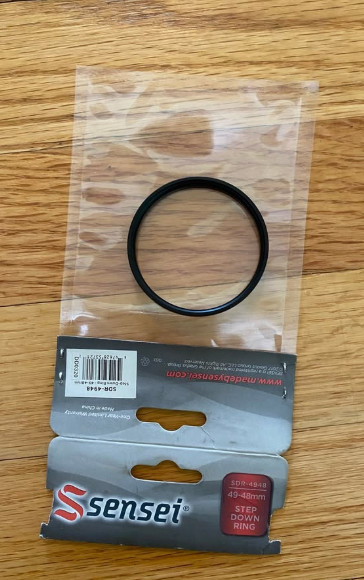 Sensei 49-48mm Step-Down Ring