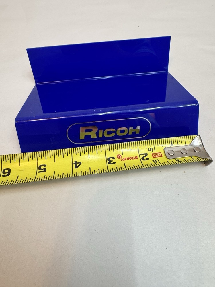 vintage plastic ricoh display stand 35mm camera