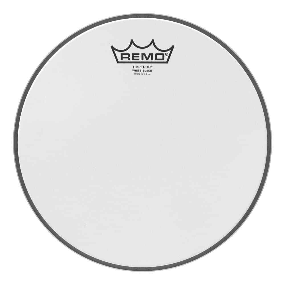 Remo Emperor White Suede Drumhead 10"