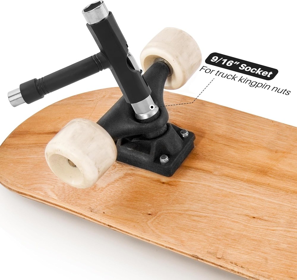 Skate Tools, Multifunctional All-in-One Skateboard Wrench