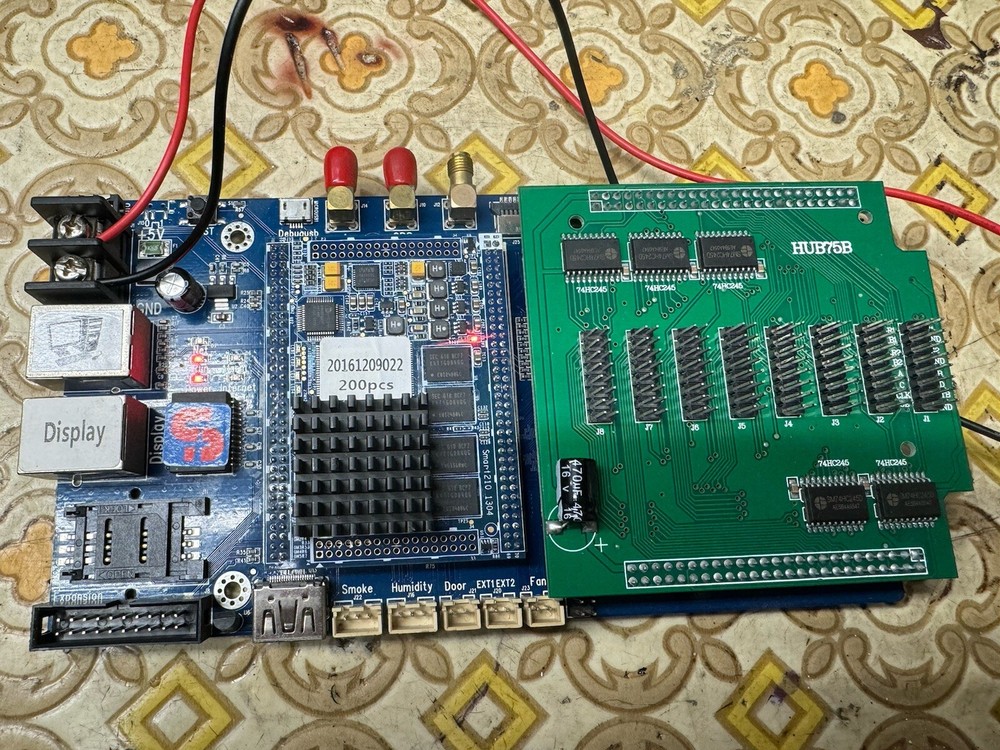 Xixun Y10-B16 Controller Card With Cell Phone Modem And Hub75