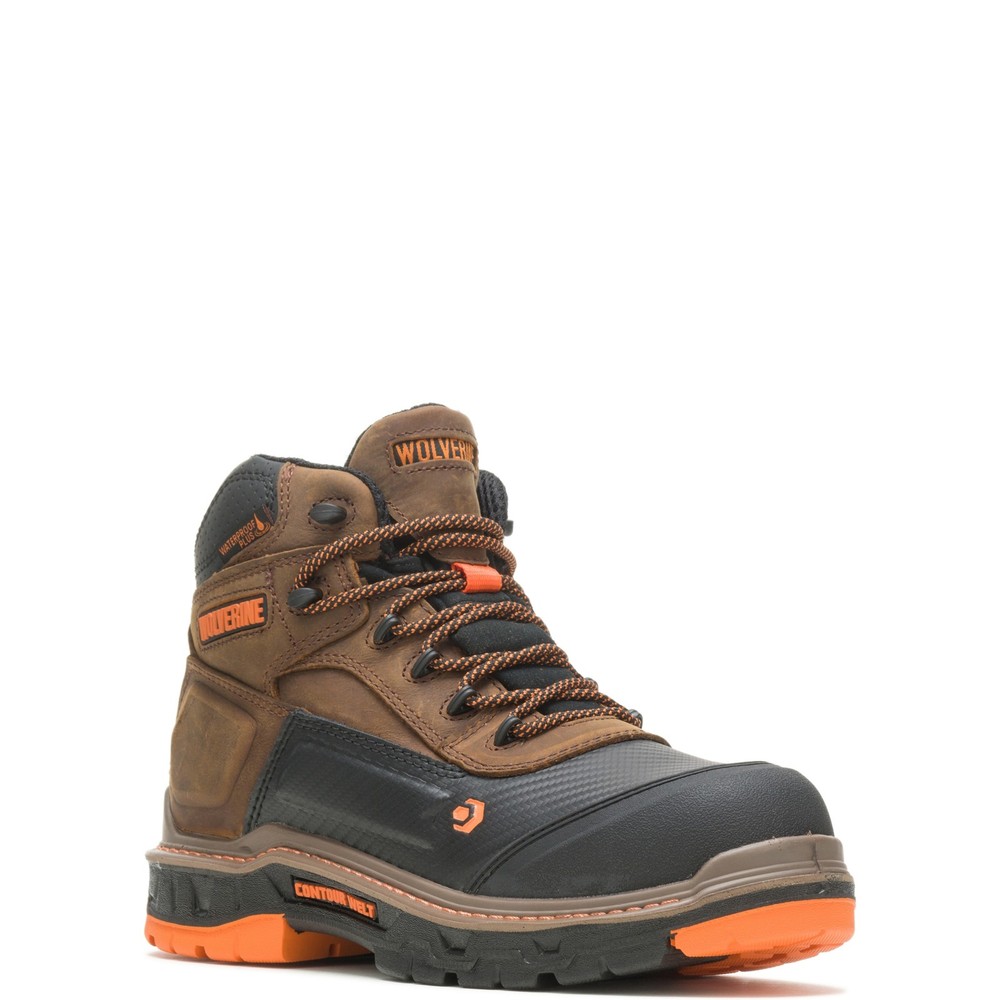 Wolverine Men Overpass CarbonMAX 6" Boot Work Shoes