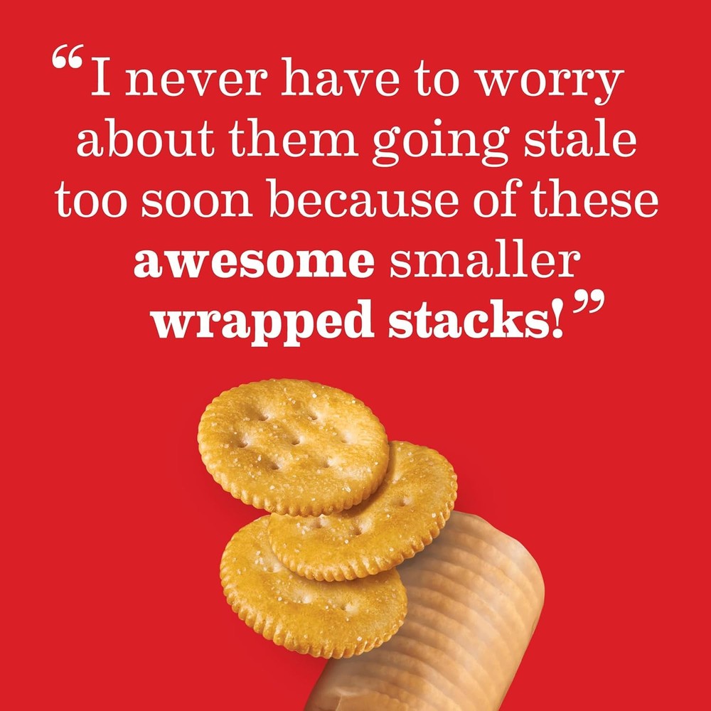 Ritz Crackers Original Cracker Snack Fresh Stacks Party Size