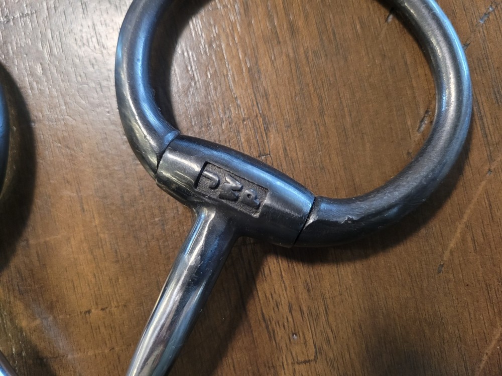 JWP- Blued Eggbutt Snaffle