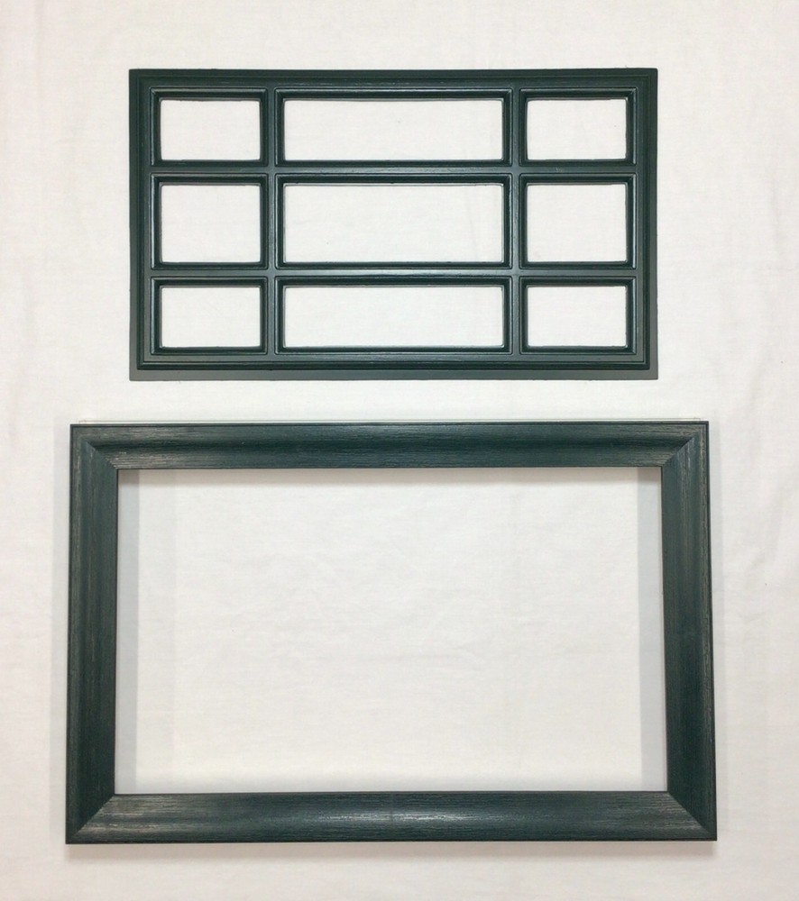 Hunter Green Amarr Garage Door Window Kit Short Panel Frame Insert Glass Options