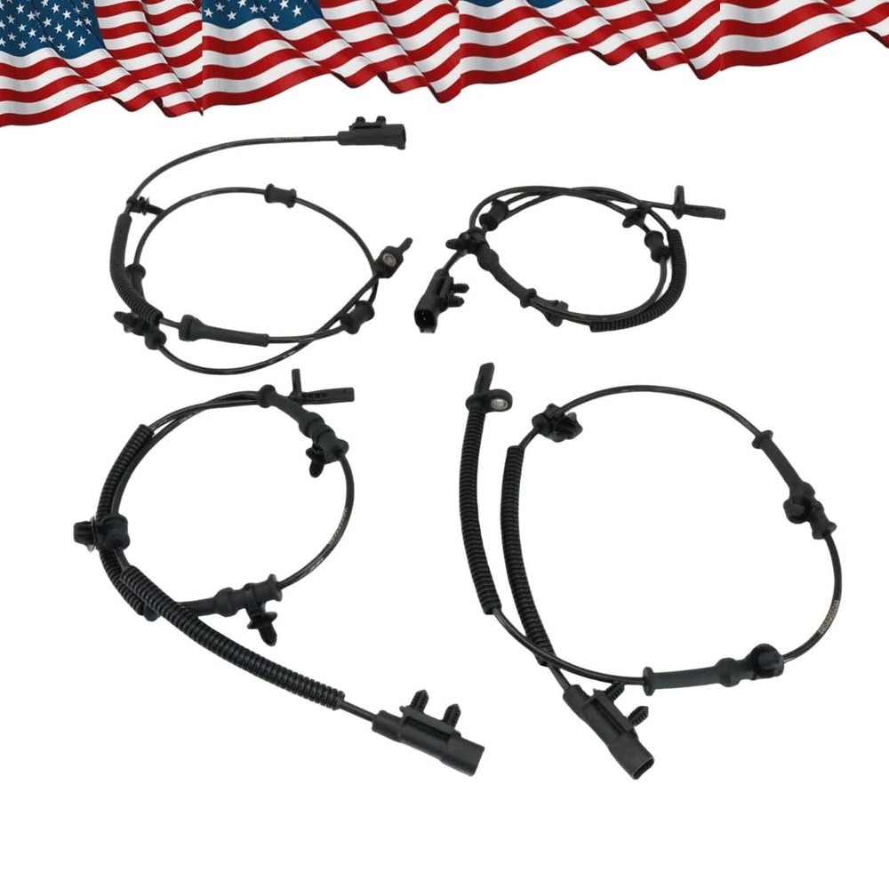 4x ABS Wheel Speed Sensor For 2011-2015 Dodge Durango Front & Rear Left Right