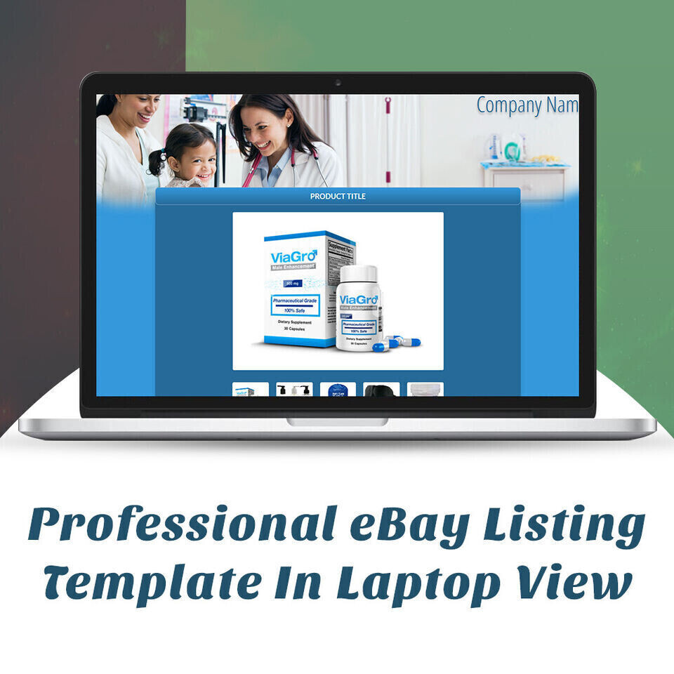 Professional eBay Mobile Responsive eBay Listing Auction Template Templates