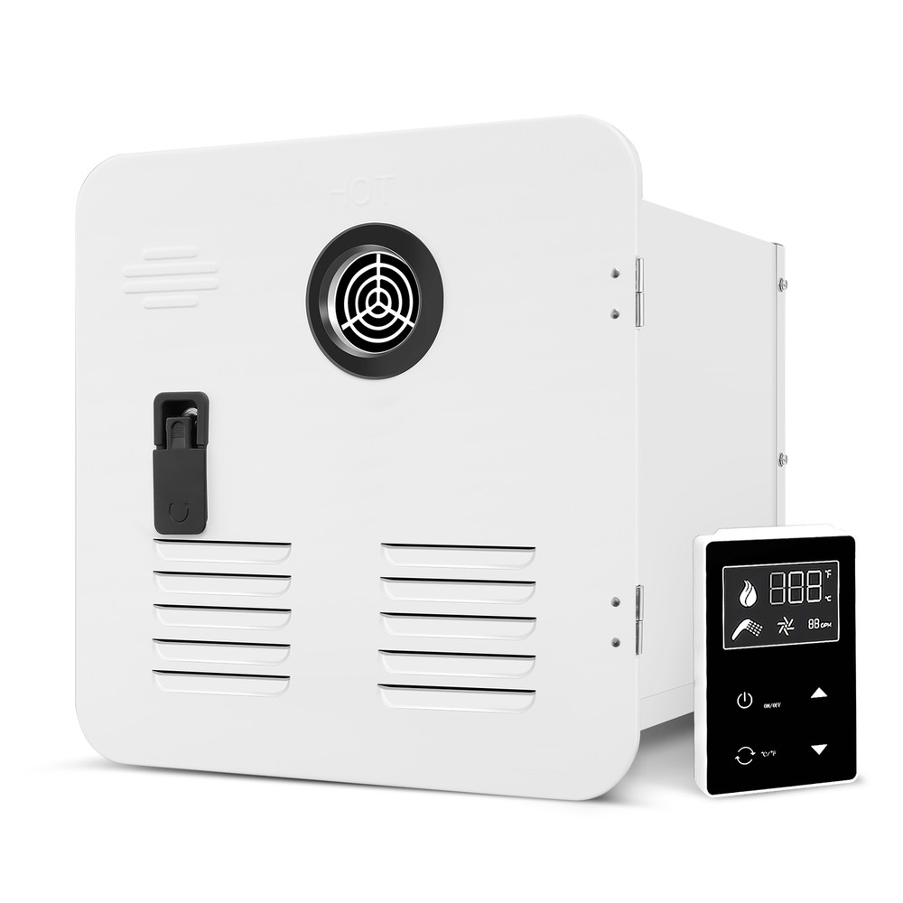 Water Heater 55000 BTU Camper Van LPG Instant Water Heater BOILER RV CAMPING 15"