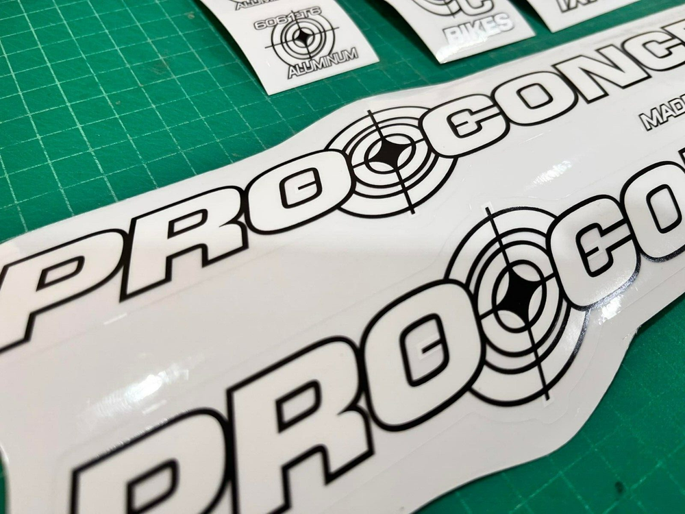 Pro Concept XXL 2000 bmx sticker decals