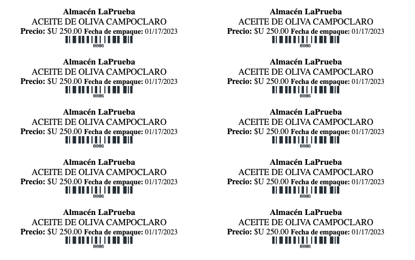 Gestiónultimate - Barcode Generator and Management.