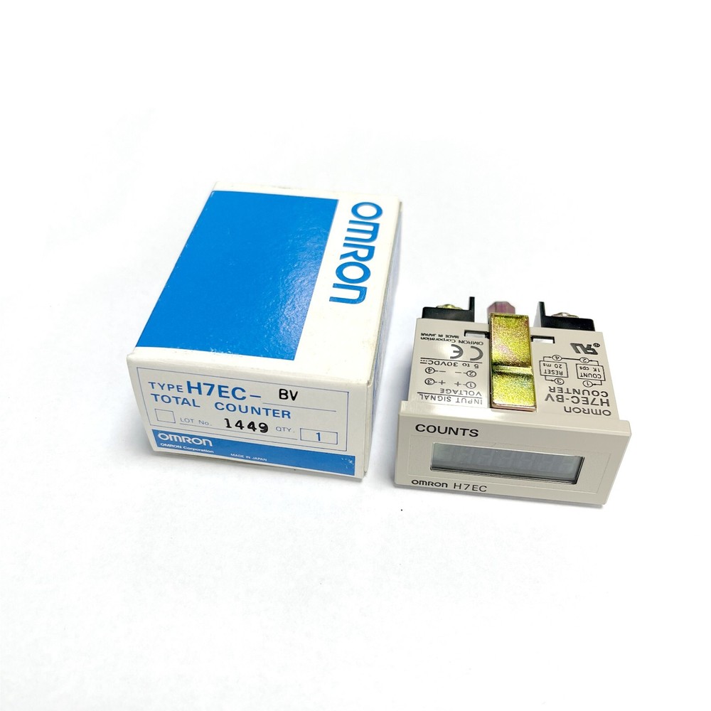 Omron H7EC-BV LCD Display Totalizer Counter 5-30VDC New