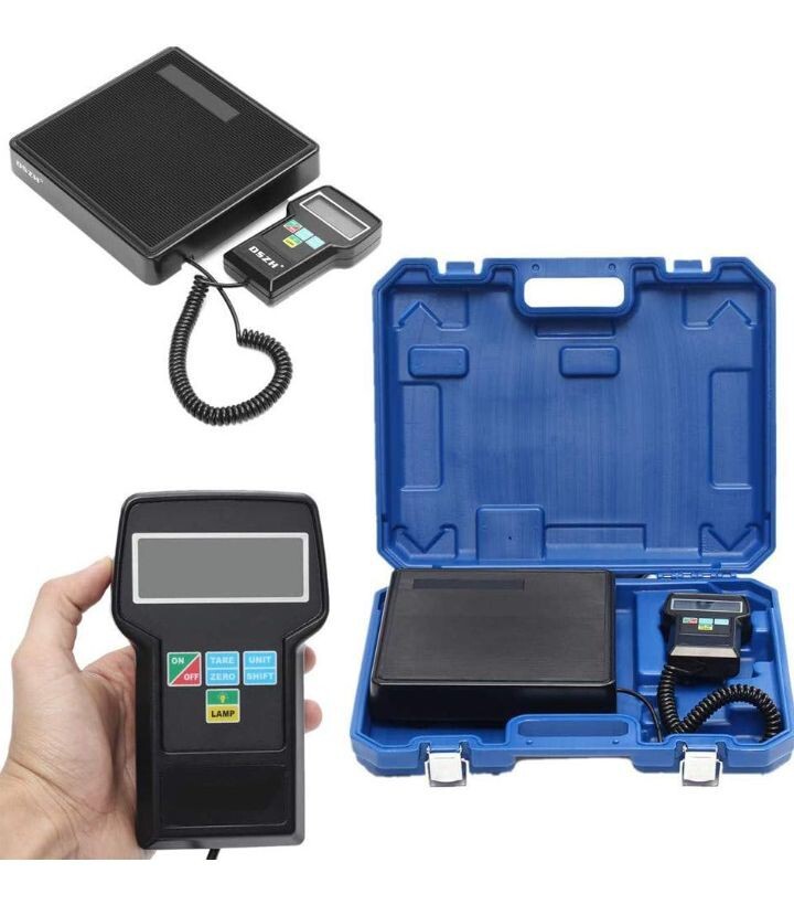 High Precision Digital Refrigerant Charging Scale Electronic Freon Scale 220