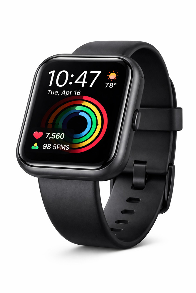 Smart Watch for Android & iOS – 1.4" Touchscreen, Waterproof, Multiple Watch Fac