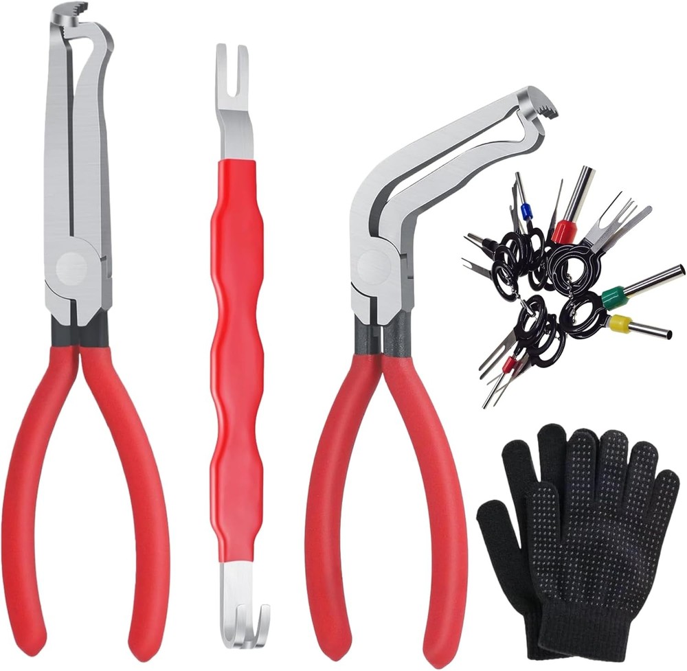 Electrical Disconnect Pliers Connector Separator Terminal Plug Removal Tool Kit