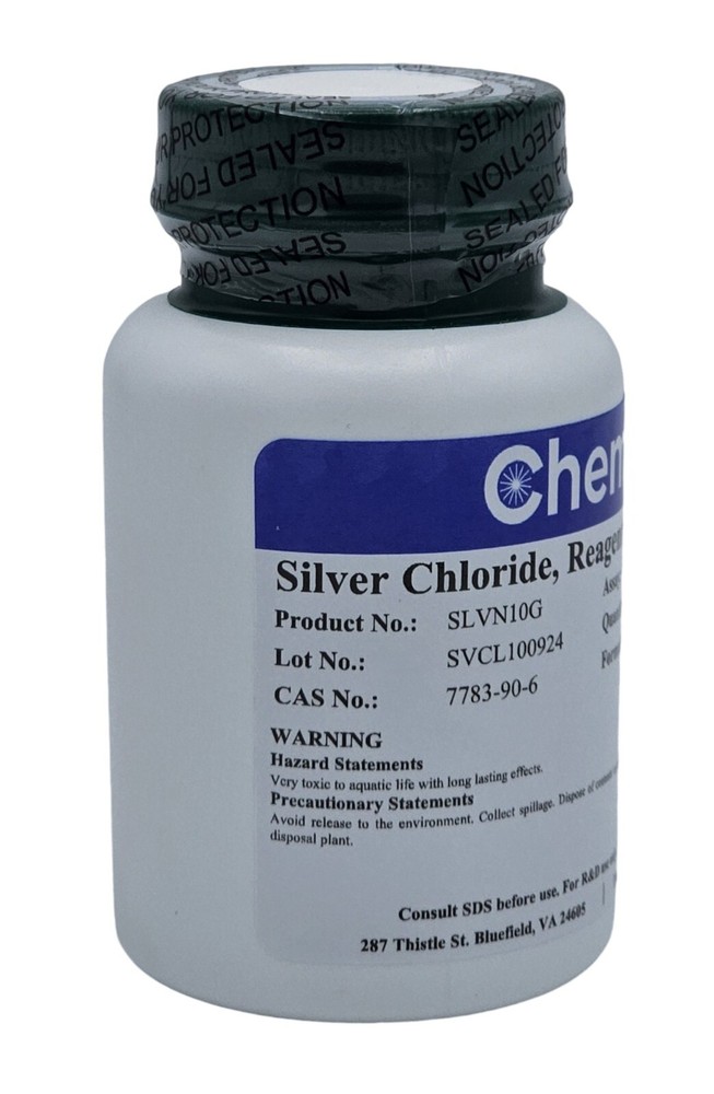 Silver Chloride, Reagent, 99.5+%, 10g