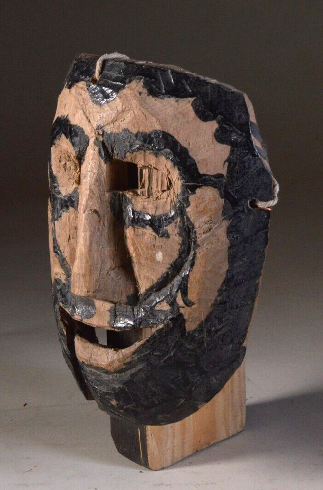 Mexican or Guatemalan wood dance Mask